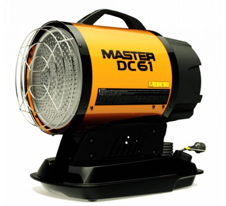MASTER DC 61 AKKU - naftový infražiarič s výkonom 17 kW MASTER XL61