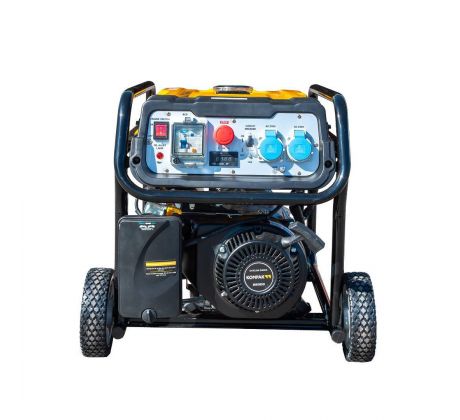 KOMPAK K12000R – benzínová elektrocentrála 9,5 kW s AVR a zásuvkami IP67