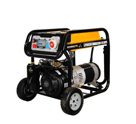KOMPAK K12000R-3 – trojfázová benzínová elektrocentrála 11,9 kVA, 400/230 V s AVR