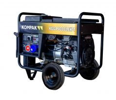 KOMPAK KGG15000LEK-T – benzínová elektrocentrála FULL POWER 11 kW / 15 kVA, 230/400 V