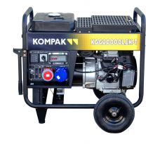 KOMPAK KGG20000LEK-T – benzínová elektrocentrála FULL POWER 15 kW / 20,6 kVA, 230/400 V