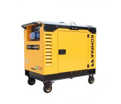 KOMPAK KD14000SE-T – odhlučnená naftová elektrocentrála FULL POWER 10 kW / 13,8 kVA, 230/400 V