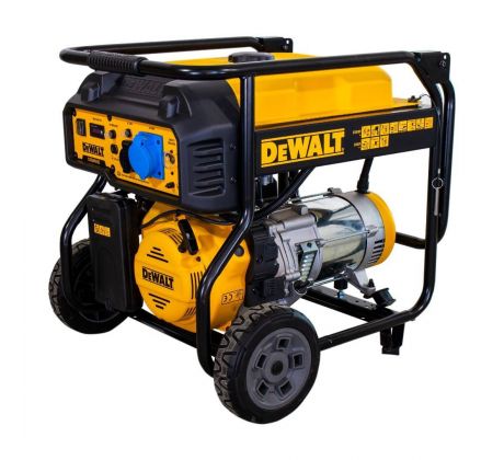 DeWALT DXGNP65E – výkonná elektrocentrála 6,5 kW na stavbu