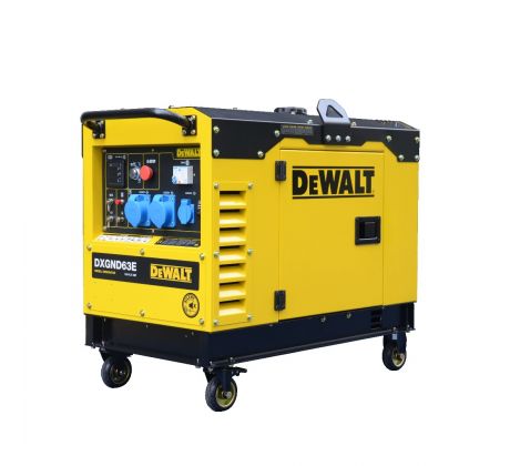 DEWALT DXGND63E  – naftová jednofázová elektrocentrála 6,3 kVA