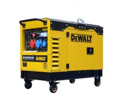 DEWALT DXGND803E trojfázová naftová elektrocentrála  s výkonom 7,9 kVA a AVR výstupom